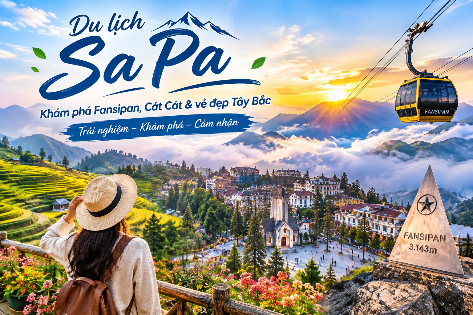 DU LỊCH SA PA – KHÁM PHÁ THỊ TRẤN MỜ SƯƠNG, FANSIPAN VÀ VẺ ĐẸP TÂY BẮC